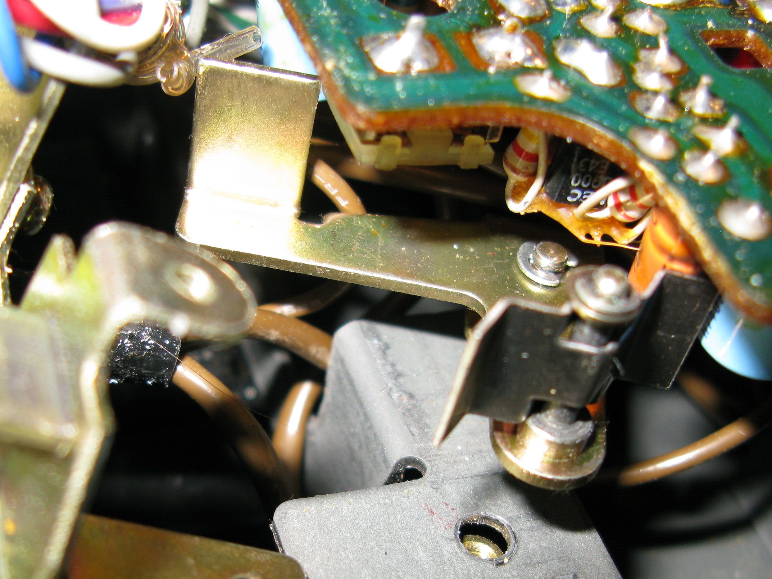 Record switch lever